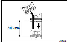 INSPECT PISTON AND CONNECTING ROD