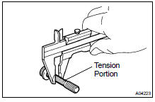 INSPECT PISTON AND CONNECTING ROD