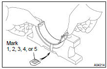 INSTALL MAIN BEARINGS