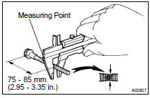 INSPECT CYLINDER HEAD BOLTS