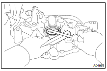 REPLACE CRANKSHAFT FRONT OIL SEAL