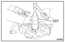 REPLACE CRANKSHAFT FRONT OIL SEAL