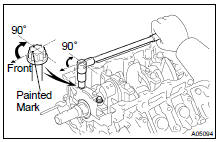 INSTALL MAIN BEARING CAP BOLTS