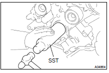 REPLACE CRANKSHAFT FRONT OIL SEAL