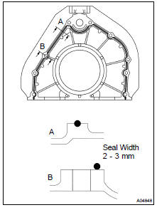  INSTALL REAR OIL SEAL RETAINER