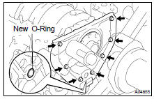  INSTALL REAR OIL SEAL RETAINER