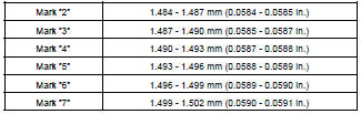 Standard sized bearing center wall thickness: