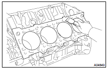 CLEAN CYLINDER BLOCK