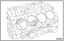 INSPECT CYLINDER BLOCK