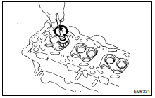  INSPECT AND CLEAN VALVE SEATS