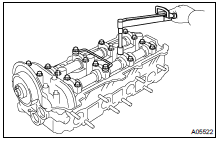 INSPECT CAMSHAFT JOURNAL OIL CLEARANCE