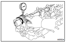 INSPECT CAMSHAFT GEAR BACKLASH