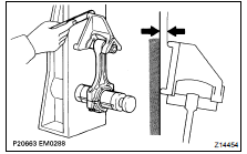 INSPECT PISTON AND CONNECTING ROD