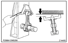 INSPECT PISTON AND CONNECTING ROD