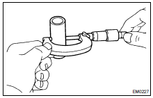 INSPECT PISTON AND CONNECTING ROD