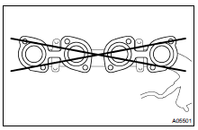 INSPECT EXHAUST MANIFOLD