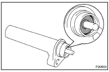 INSPECT TIMING BELT TENSIONER