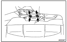 INSTALL FAN PULLEY, FAN, FLUID COUPLING AND DRIVE BELT