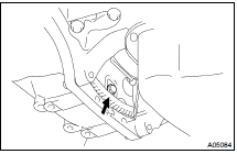 INSTALL TORQUE CONVERTER CLUTCH BOLTS