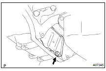 INSTALL TORQUE CONVERTER CLUTCH BOLTS