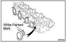  INSTALL RH EXHAUST MANIFOLD TO CYLINDER HEAD