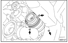  INSTALL A/C COMPRESSOR