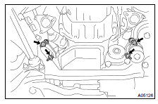  REMOVE ENGINE AND TRANSMISSION ASSEMBLY FROM VEHICLE