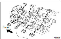 INSTALL CAMSHAFTS