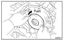 INSTALL CAMSHAFTS