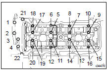 INSTALL CAMSHAFTS