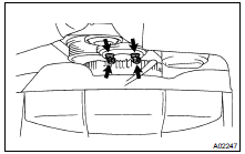 Remove drive belt, fan, fluid coupling and fan pulley