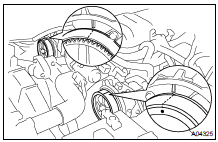 SET NO.1 CYLINDER TO TDC/COMPRESSION