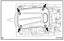 REMOVE OIL STRAINER