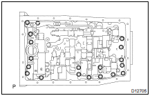 REMOVE VALVE BODY