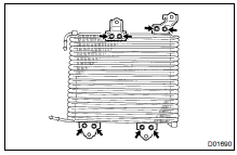 REMOVE OIL COOLER