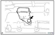 REMOVE ATF TEMPERATURE SENSOR