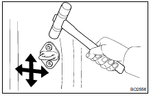 ADJUST DOOR LOCK STRIKER