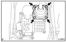 REMOVE TRANSFER SHIFT LEVER BOOT