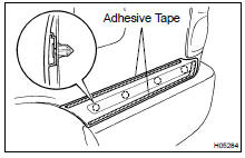 REMOVE OUTSIDE QUARTER MOULDING