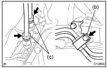 DISCONNECT OIL COOLER PIPES