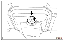 DISASSEMBLE SHIFT LEVER PLATE