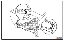 INSTALL LOWER SEAT CUSHION SHIELD