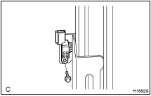 INSTALL SEAT POSITION CONTROL RELAY