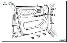 REMOVE DOOR TRIM