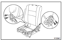 REMOVE SEATBACK ASSEMBLY