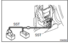  SEAT BELT PRETENSIONER ACTIVATION WHEN SCRAPPING VEHICLE