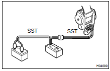 ACTIVATION WHEN DISPOSING OF FRONT SEAT OUTER BELT ONLY