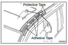 REMOVE OUTSIDE NO. 2 MOULDING