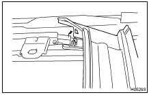 REMOVE REAR DRIP CHANNEL