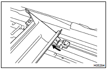 REMOVE REAR DRIP CHANNEL